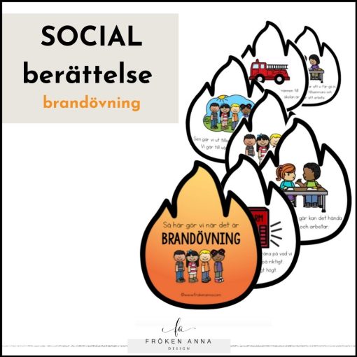 Social berättelse: Brandövning i förskolan