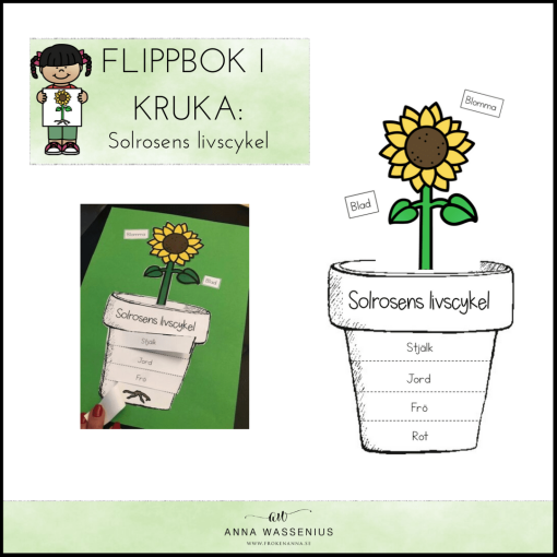 Flippbok i kruka
