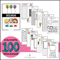 100 skoldagar - Arbetshäfte
