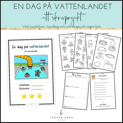 En dag på vattenlandet - ett skrivprojekt