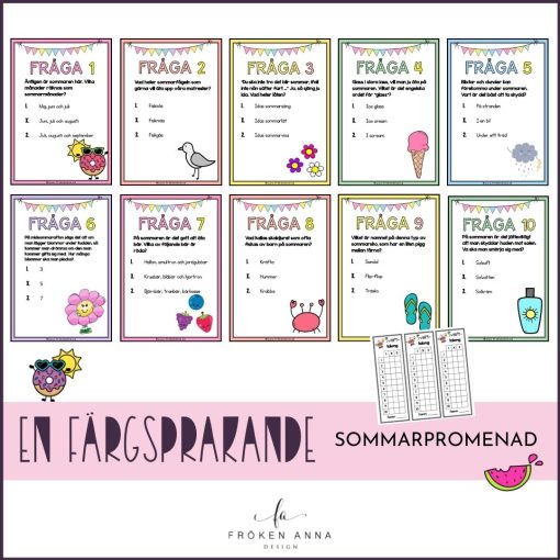 Tipspromenad: Tema sommar