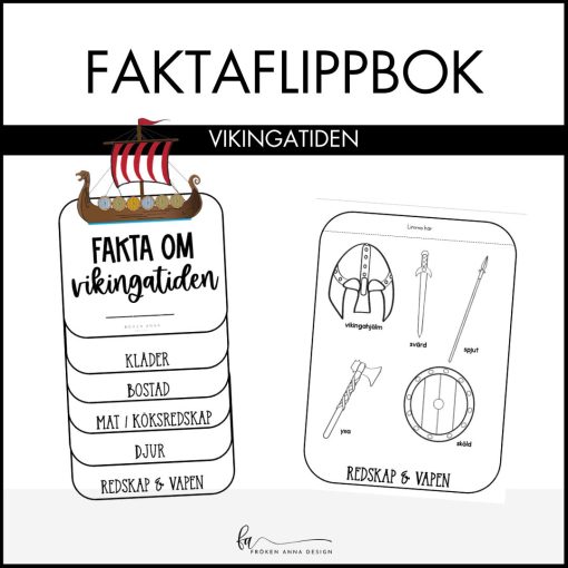 Faktaflippbok: Vikingatiden