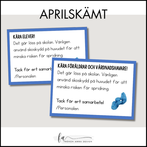 Aprilskämt | April, april ...