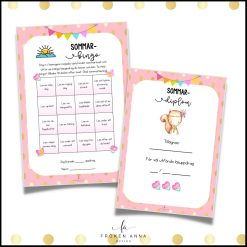 Sommarbingo (redigerbart)