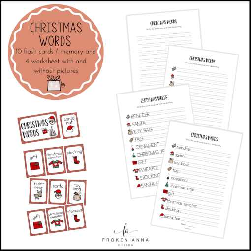 Christmas words