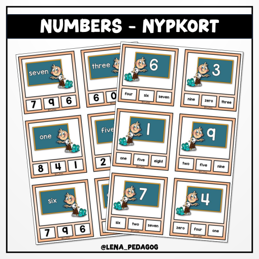 Numbers - nypkort