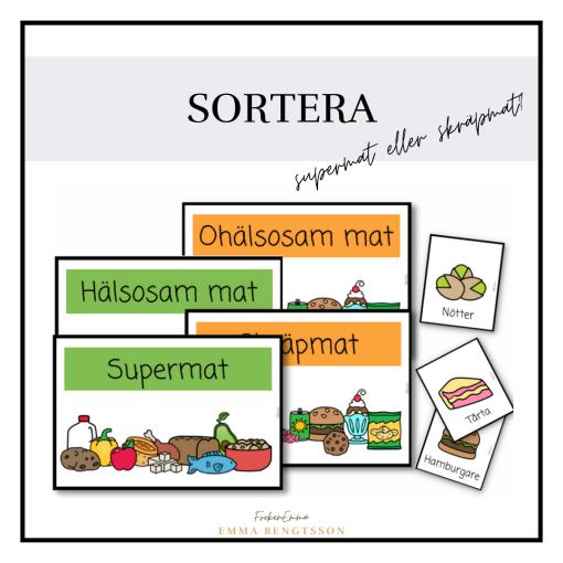 Sortera - skräpmat eller supermat