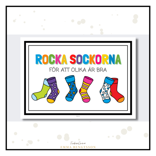 Skylt - rocka sockorna