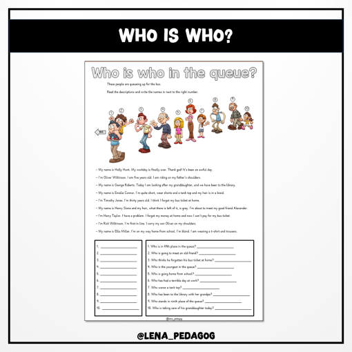 Who is who?