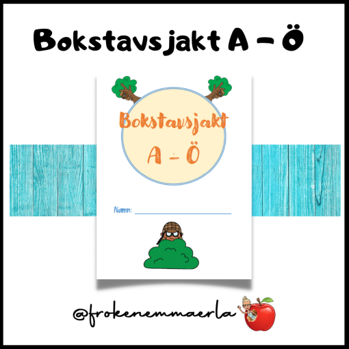 Bokstavsjakt - Från A till Ö