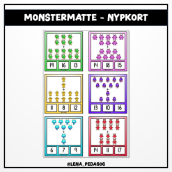 Monstermatte - nypkort