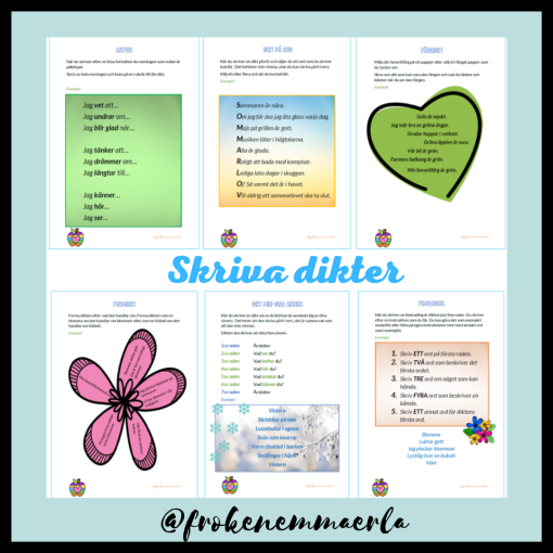 SKRIVA DIKTER