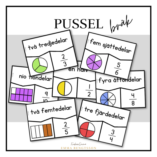Pussel - bråk