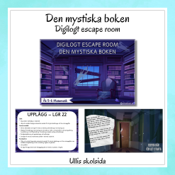 Escape room - Den mystiska boken