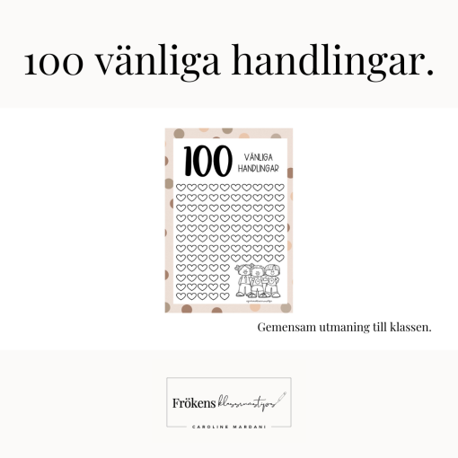 100 vänliga handlingar