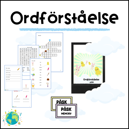 Ordförståelse - Påsk och Memory