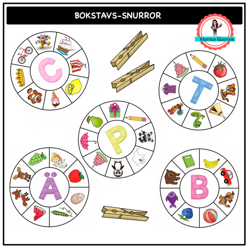 Bokstavs-snurror