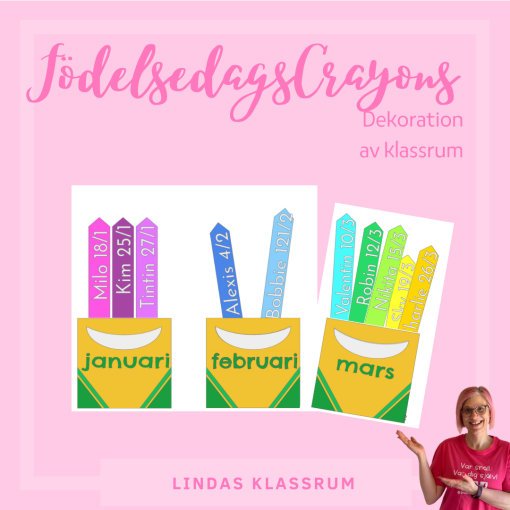 Födelsedagar med Crayons