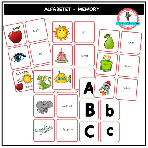 Memory alfabetet