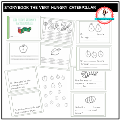 The very hungry caterpillar - gör din egen saga