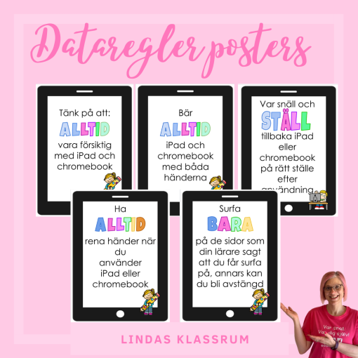 Dataregler posters