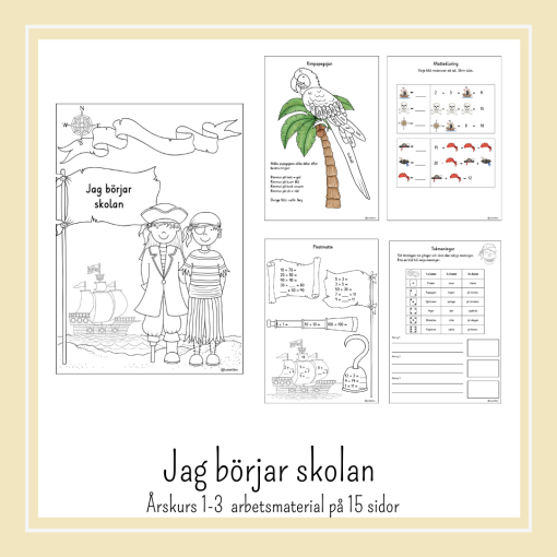 Jag börjar skolan årskurs 1-3
