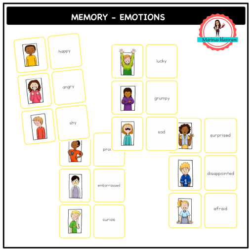 English memory - emotions