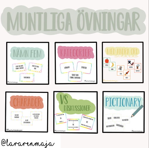 Muntliga övningar