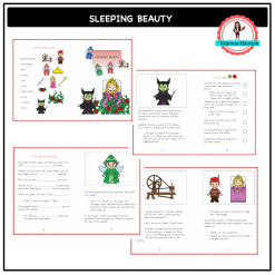 Sleeping beauty - story book