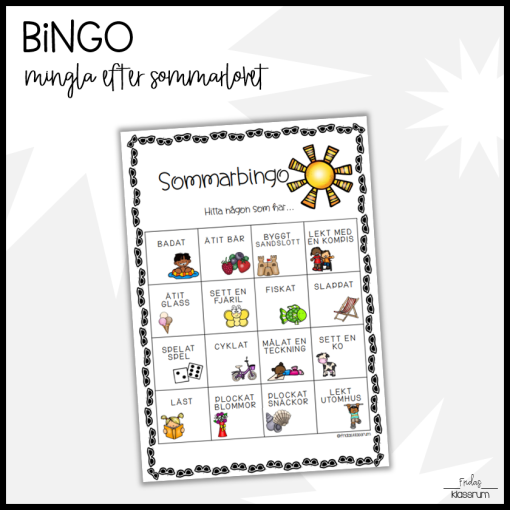 Sommarbingo