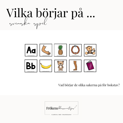 Vilka börjar på ...
