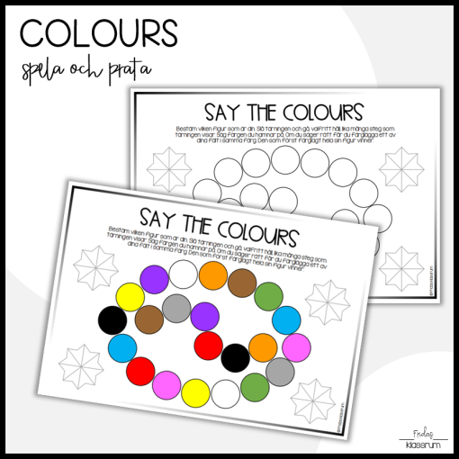 Spel: Say The Colours
