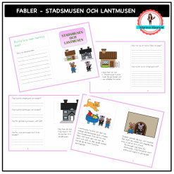 Fabel - Stadsmusen och lantmusen