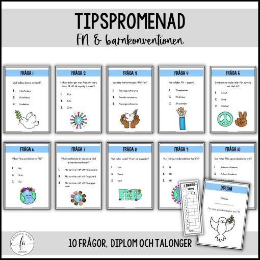 Tipspromenad FN & Barnkonventionen