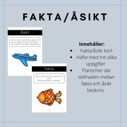 Fakta eller åsikt