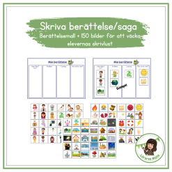 Berättelsemall + 150 bilder för att väcka elevernas skrivlust