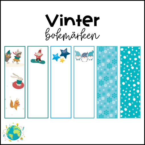 Bokmärken - Vinter