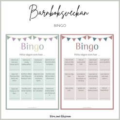 Barnboksveckan - bingo