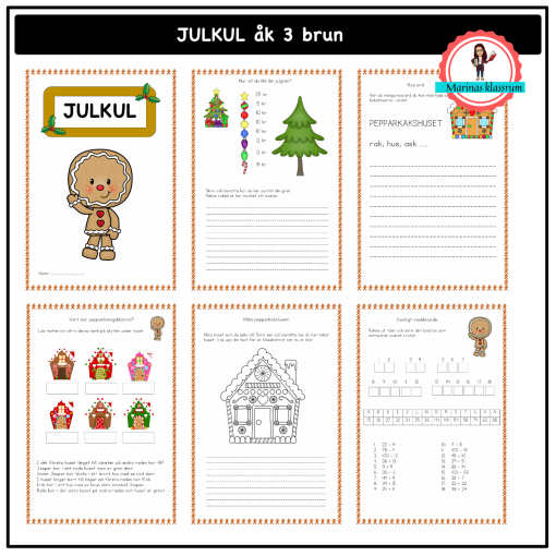 Julkul åk3 - brun