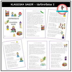 Klassiska sagor - läsförståelse 2