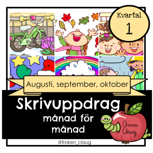 Skrivuppdrag månad för månad (KVARTAL 1)