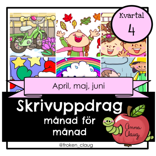Skrivuppdrag månad för månad (KVARTAL 4)