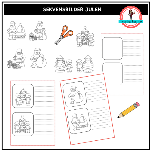 Sekvensbilder - jultema