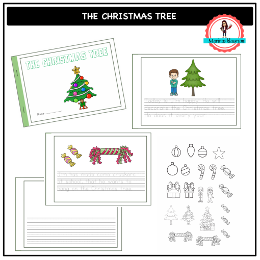 A mini book - The Christmas tree