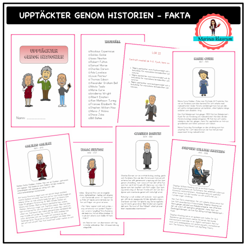 Upptäckter genom historien del 2 - fakta
