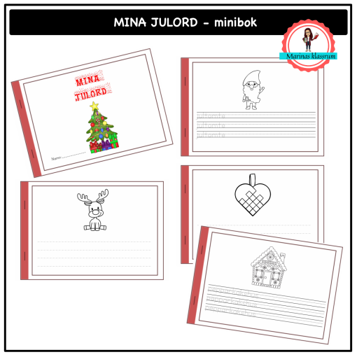 Mina julord - minibok