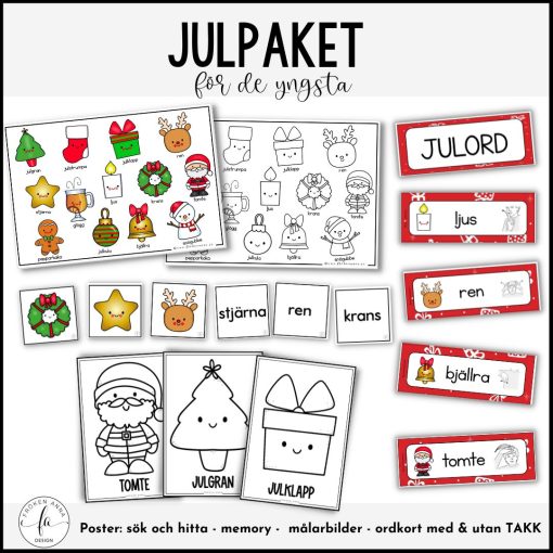 Julpaket (förskola - åk 2)