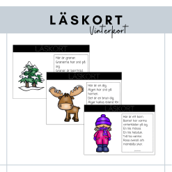 Läskort - vinter