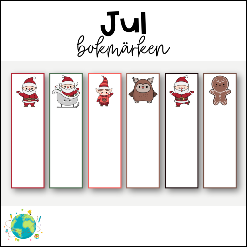 Bokmärken - Jul