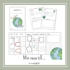 Min resta till... En resedagbok